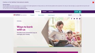 Ways to Bank | Personal Banking | NatWest International