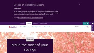 Savings accounts | NatWest Premier