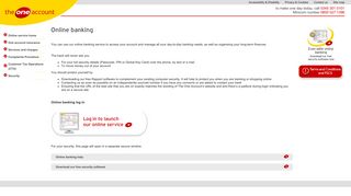 The One account - Online Service