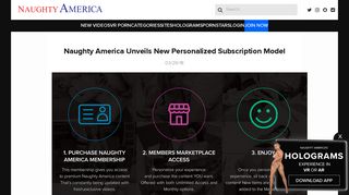 Naughty America Unveils New Personalized Subscription Model