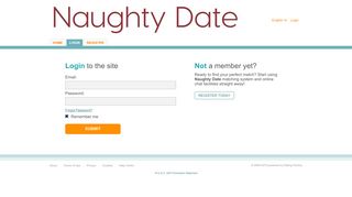 Login - naughty-date.com