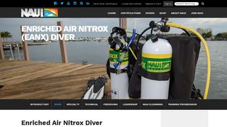 Enriched Air Nitrox (EANx) Diver | NAUI Worldwide. Dive Safety ...