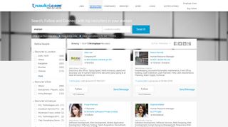 Employer Recruiters - Employer Placement Consultants - Naukri.com