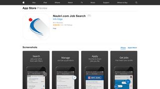 Naukri.com Job Search on the App Store - iTunes - Apple