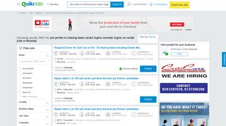 Job Portal On Sharing Basis Naukri Logins Monster Logins On Rental ...