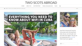 How to Get Internet and WiFi in Cuba [2019] - Two Scots Abroad
