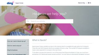 What is Nauta? – Ding Support Center