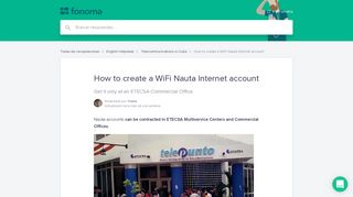How to create a WiFi Nauta Internet account | Ayuda y preguntas ...