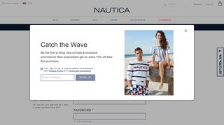 Create Account - Nautica
