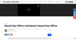 Naval Pay Office Individual | Naval Pay Office - Global Grind