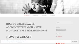 HOW TO CREATE NAVER ACCOUNT/STREAM ON NAVER MUSIC ...