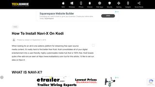 How To Install Navi-X On Kodi - TechJunkie