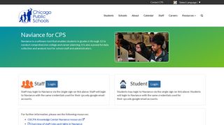 CPS : Home : Naviance for CPS