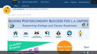Naviance - Los Angeles Unified School District