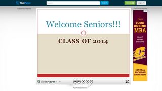 Class of 2014 Fall Pre-test Logon to Naviance - SlidePlayer