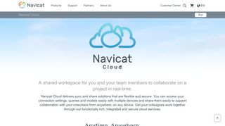 Navicat Cloud | Stay productive anytime, anywhere