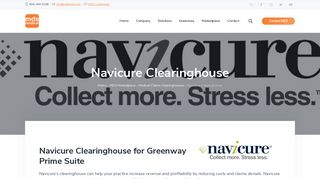 Navicure Clearinghouse | Greenway Prime Suite and Nextgen EHR ...