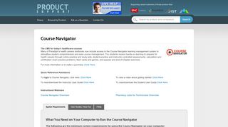 Course Navigator « Product Support | EMC Publishing, LLC