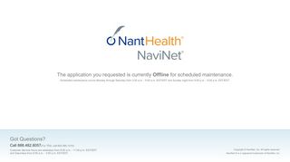 NaviNet - Logged Out