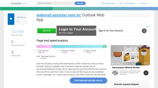 Access webmail.navistar.com.br. Outlook Web App