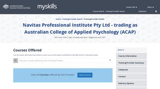 Navitas Professional Institute Pty Ltd - trading as Australian College of ...
