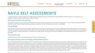 NAVLE Self-Assessments - International Council for Veterinary ...