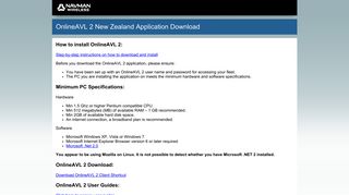 Navman Wireless NZ: OnlineAVL 2 Download