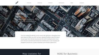 Navteq is now HERE: Navteq Maps, Updates and Support