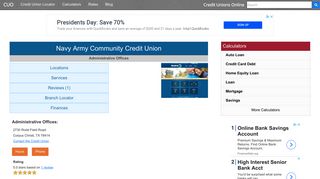 Navy Army Community Credit Union - Corpus Christi, TX