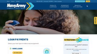 Loan Payments | Navy Army CCU