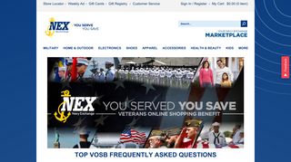 Veterans Online Shopping Benefit | Coming Soon To ... - Navy Exchange