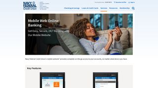 Mobile Web Banking | Navy Federal Credit Union