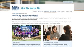Working at Navy Federal | Careers | Navy Federal Credit Union