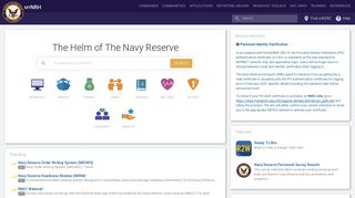 myNRH | Navy Reserve Homeport - Navy.mil