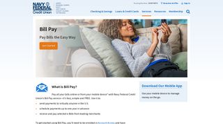 Bill Pay | Navy Federal Credit Union