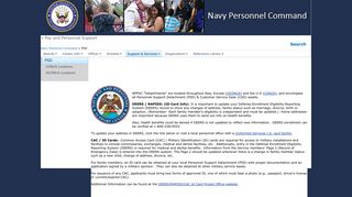 Pay and Personnel Support - Public.Navy.mil