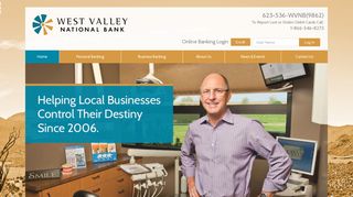West Valley National Bank: Home | Online Banking