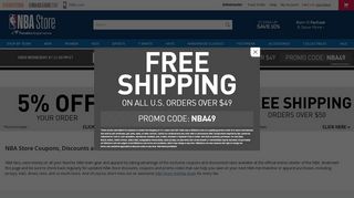 NBA Store Coupons | Promo Codes | Discounts | Black Friday & Cyber ...
