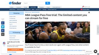 NBA League Pass free trial: What you can stream free | finder.com.au