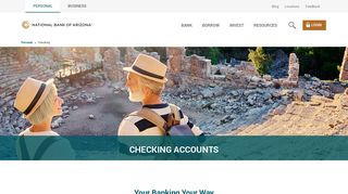 Checking - National Bank of Arizona