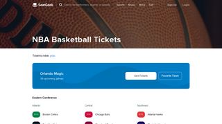 NBA Basketball Tickets | SeatGeek