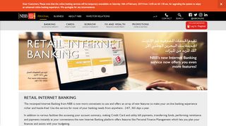 Retail Internet Banking - National Bank of Bahrain