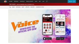The Voice App - Season 15 - NBC.com