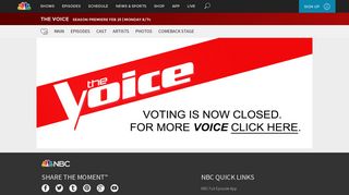 The Voice: Vote Methods - NBC.com