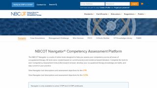 Navigator - nbcot