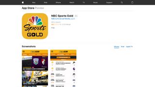 NBC Sports Gold on the App Store - iTunes - Apple