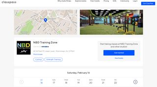 NBD Training Zone: Read Reviews and Book Classes on ClassPass