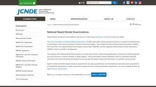 National Board Dental Examinations