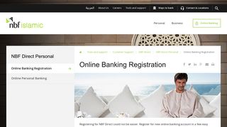Online Banking Registration | NBF Direct Personal | NBF Direct ...