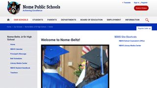 Nome-Beltz Jr/Sr High School / Home - Nome Public Schools